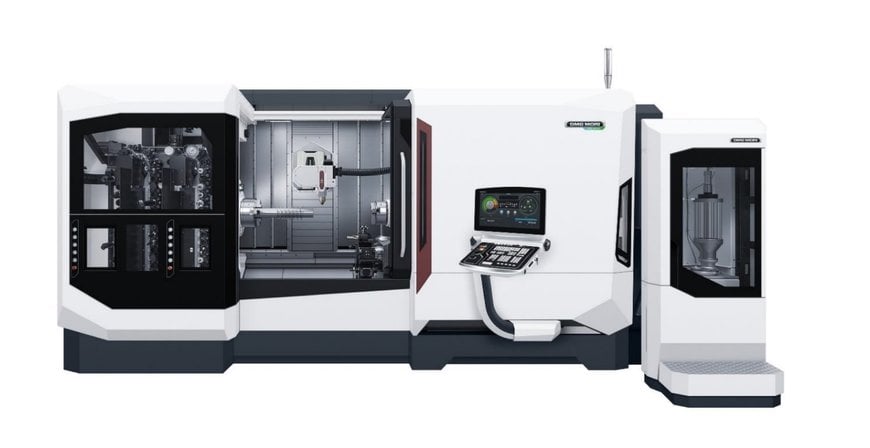 金属積層造形と旋削・ミーリングをワンチャッキングで実現 5 軸複合加工機ベースのレーザ金属積層造形機 LASERTEC 3000 DED hybrid を開発